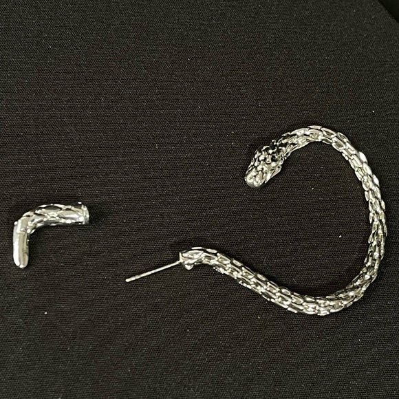 Vintage Snake Gothic Style Stainless Steel Earring - Left - Picture 6 of 8